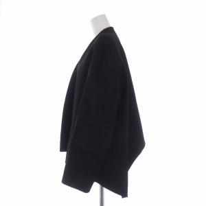 ENFOLD 19SS ライトダブルクロスショートジャケット トッパー 38 M 黒 ブラック