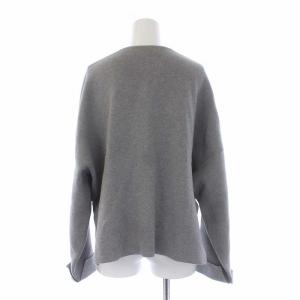 ENFOLD 19SS ミラノリブショートカーディガン トッパー 長袖 38 グレー