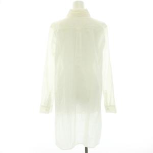 Y's ヨウジヤマモト シャツレイヤード シャツ ブラウス バックタック ビッグシルエット 長袖 2 M 白 ホワイト YJ-B04-013