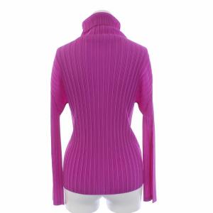 PLEATS PLEASE ISSEY MIYAKE ハイネックカットソー プリーツ 3 紫