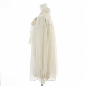 Spick&Span 22AW 2wayボウタイブラウス ブラウス シャツ 長袖 リボン F 白 ホワイト