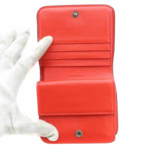 BALENCIAGA ESSENTIAL COIN AND CARD HOLDER 財布 二つ折り レザー ロゴ型押し 黒