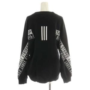 adidas 3ストライプス ワーディング クルーネック 3-Stripes Wording Crew Sweatshirt スウェット