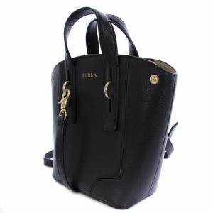 FURLA PERLA ペルラ ショルダーバッグ ハンドバッグ 2way レザー 黒 ブラック