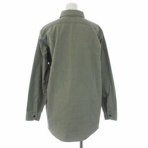 MADISONBLUE HAMPTON BACK SATIN SHIRT ハンプトン シャツ ブラウス 長袖 01 S 緑 グリーン MB164-5711