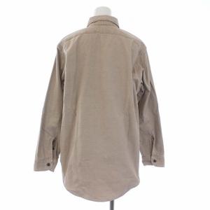 MADISONBLUE HAMPTON BACK SATIN SHIRT ハンプトン バックサテンシャツ ブラウス 長袖 01 S ベージュ MB164-5711