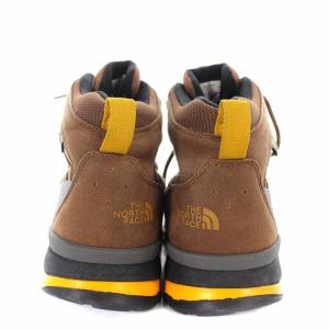 THE NORTH FACE ゴアテックス GORE-TEX トレッキングシューズ 登山靴 ハイカット レースアップ US9.5 27.5cm 茶 ブラウン