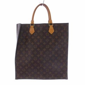 LOUIS VUITTON M51140 サック・プラ モノグラム トートバッグ 茶