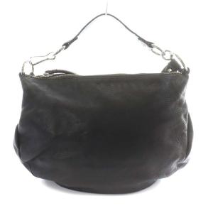 COACH コンバーチブル ホーボー ショルダーバッグ 2way レザー ダークブラウン 13708