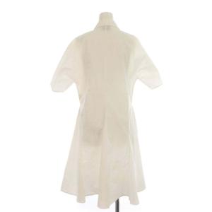 Acne Studios 18SS ワンピース シャツワンピ フレア ひざ丈 半袖 36 S 白 ホワイト