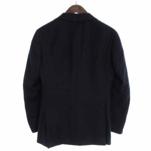 Brilla per il gusto テーラードジャケット シングル ウール サイドベンツ チェック 42 XS 紺 ネイビー