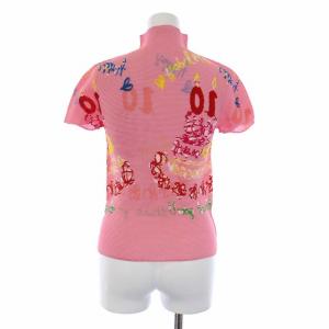 me ISSEY MIYAKE 10th ANNIVERSARY Strech T-shirt プリーツ カットソー ケーキ ロゴ