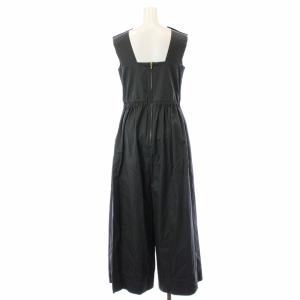 Drawer オールインワン ジャンプスーツ ワイド 36 チャコールグレー