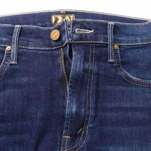 MOTHER THE INSIDER CROP STEP FRAY デニムパンツ ジーンズ クロップド丈 アシンメトリー 26 M 紺 ネイビー