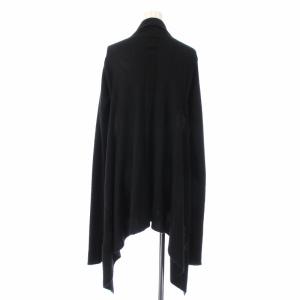 Rick Owens カーディガン ニット ロング 長袖 ショールカラー カシミヤ XS 黒 ブラック