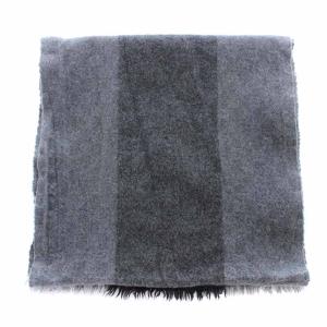 GUCCI マフラー ウール 45×180cm グレー