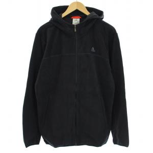 CWポーラフリースフードジャケット パーカー フリース ジップアップ O LL チャコールグレー X55986