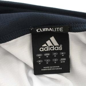 adidas セットアップ ジャージ ライン トラックジャケット パンツ M 白 ホワイト ネイビー