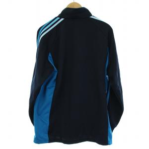 adidas セットアップ 上下 CLIMALITE ジャージ ジップアップ パンツ ライン O LL 紺 ネイビー 青 ブルー
