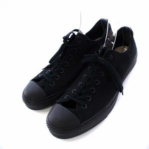 CONVERSE canvas as j ox black mono ローカットスニーカー 10.5 29cm 黒 日本製