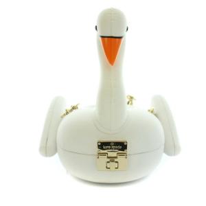 kate spade new york Checking in 3D SWAN Pool Float BAG ハンドバッグ