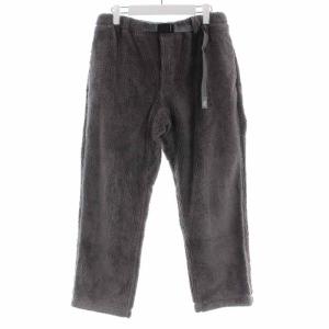 BEAUTY&YOUTH別注 ボアフリースパンツ クライミングパンツ ロング ベルト L グレー