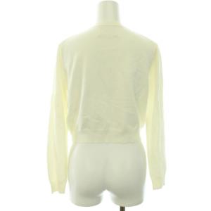 Chesty 22SS マーガレット刺繍カーディガン ボレロ ビジュー スパンコール フラワーモチーフ ニット ショート丈 比翼ボタン 長袖