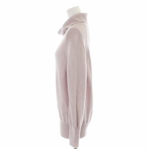 BARNEYS NEW YORK ニット セーター 長袖 ハイネック カシミヤ F ピンク