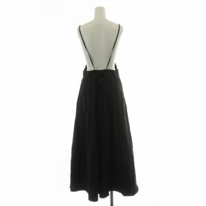 BEAUTY&YOUTH UNITED ARROWS キャミワンピース ロング フレアスカート ギャザースカート S 黒 ブラック