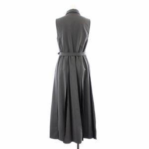 Ameri VINTAGE LADY ALTERNATELY DRESS ワンピース ロング マキシ プリーツ フレア レース ノースリーブ ベルト リボン