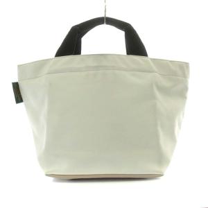 Hervé Chapelier 舟型トートM トートバッグ ハンドバッグ ナイロン ベージュ 白 ホワイト 1027N