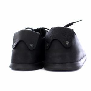 BIRKENSTOCK MONTANA レースアップシューズ レザー 38 24.5cm 黒 ブラック
