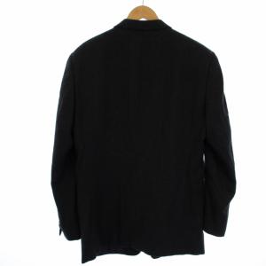 ARMANI COLLEZIONI テーラードジャケット 総裏地 シングル 3B ヘリンボーン カシミヤ 50 XL グレー