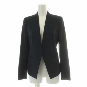 Theory TAILOR LANAI TESTRA スーツ セットアップ 上下 ノーカラージャケット スラックスパンツ センタープレス