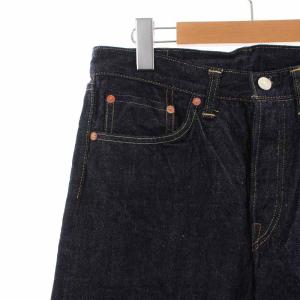 WAREHOUSE デニムパンツ テーパードパンツ ジーンズ ボタンフライ 30 L インディゴ ネイビー 405488