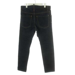 DSQUARED2 19SS Cigarette Jean デニムパンツ ジーンズ ジーパン ボタンフライ 44 M 紺 ネイビー S74LB0529