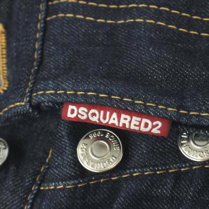 DSQUARED2 19SS Cigarette Jean デニムパンツ ジーンズ ジーパン ボタンフライ 44 M 紺 ネイビー S74LB0529