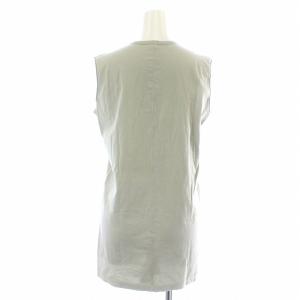 Rick Owens BABEL Tシャツ カットソー ノースリーブ クルーネック 36 S グレー