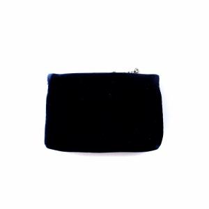 JIMMY CHOO SOLF CARD HOLDER クリスタルスター ポシェット ベロア ダークネイビー