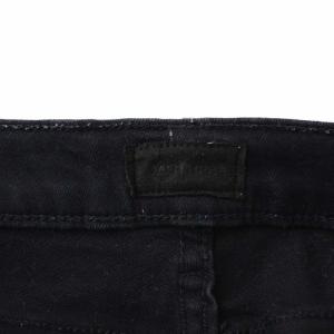 MOTHER INSIDER CROP STEP FRAY-SHK デニムパンツ ジーンズ スキニー カットオフ W27 黒 ブラック 1157-383