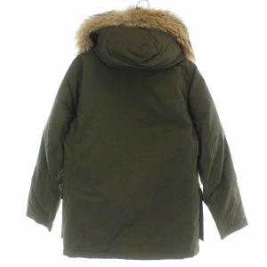 WOOLRICH ARCTIC PARKA ダウンジャケット ミドル丈 フード ファー XS カーキ