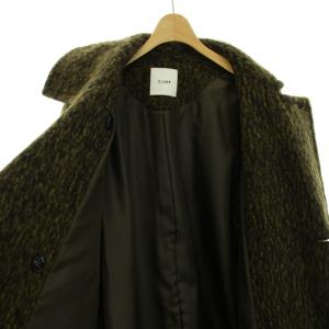 CLANE 21AW MIX SHAGGY LADY COAT チェスターコート ウール モヘヤ混