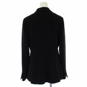 Max Mara 白タグ テーラードジャケット 総裏地 シングル 3B 38 S 黒 ブラック