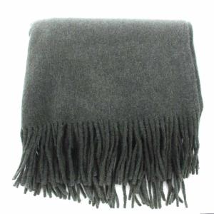 Ron Herman ASAUCE MELER キャメルニット マフラー ストール フリンジ 緑 グリーン