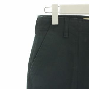 Shinzone ワークパンツ ベイカーパンツ センタープレス ジップアップ 36 S 緑 グリーン