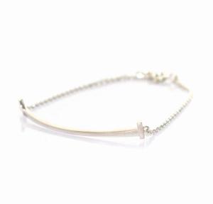 TIFFANY&Co. ブレスレット Tスマイル AG925 シルバー