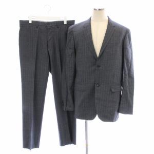 FOX BROTHERS スーツ テーラードジャケット シングル 背抜き スラックス ジップフライ