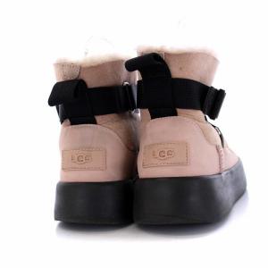 UGG australia CLASSIC BOOM BUCKLE クラシック ブーム バックル ムートンブーツ ショートブーツ US6 23cm ピンク