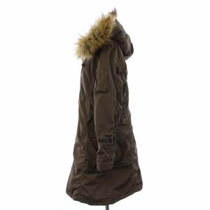 AVIREX Belle CUSTOM N-3B 中綿 ミリタリーコート フライトジャケット アウター ミドル ロング フード フェイクファー