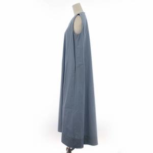 UNITED ARROWS ワンピース ロング マキシ ノースリーブ 水色 サックスブルー